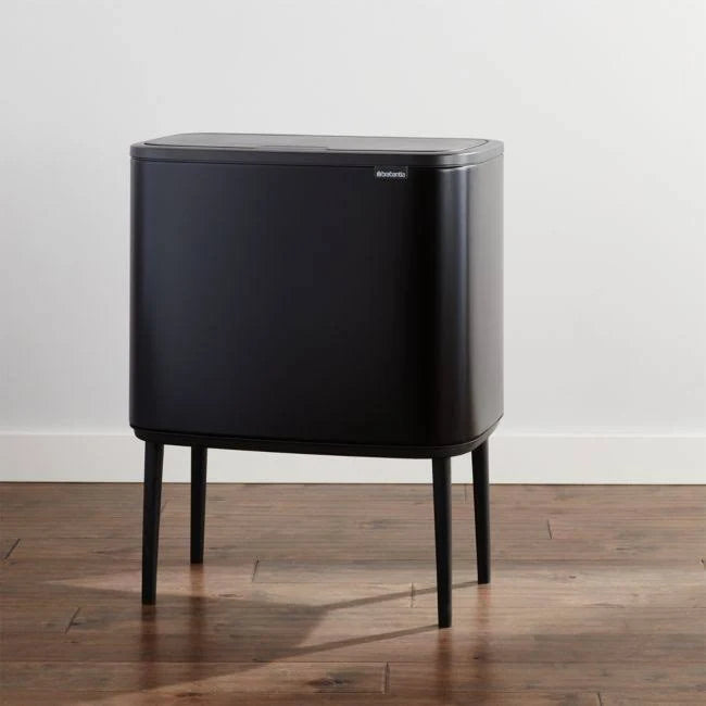Black Trash Can Q930