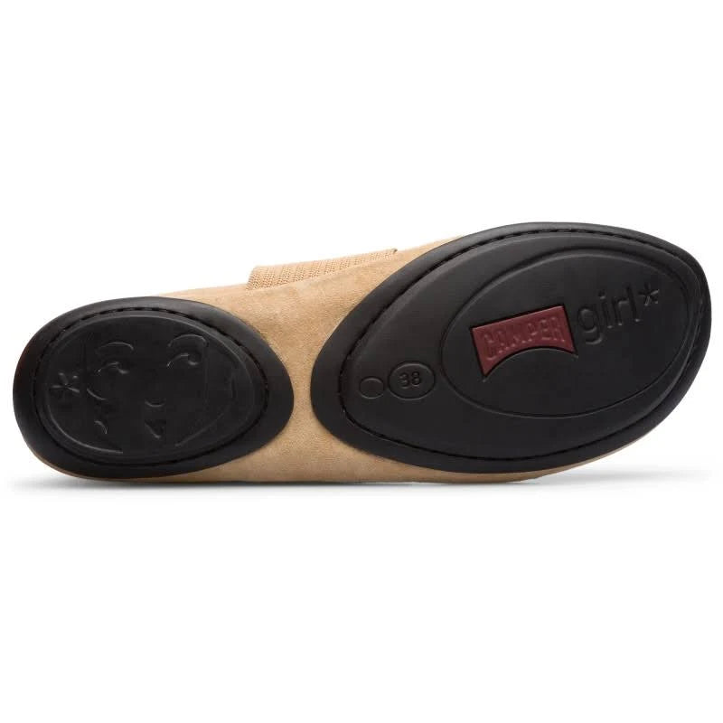 Beige Ballerinas Women Size 6 E291