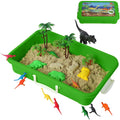 Dinosaur Play Sand Kit, 2 Bags of Sand, 34 Pieces M601