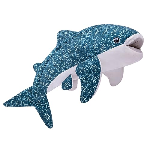 Grey 26Inches Lifelike Great White Shark Plush Toy A469729