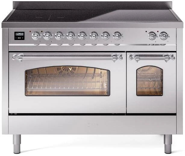 48 Induction Range with Electric Oven in Stainless Steel Z12855