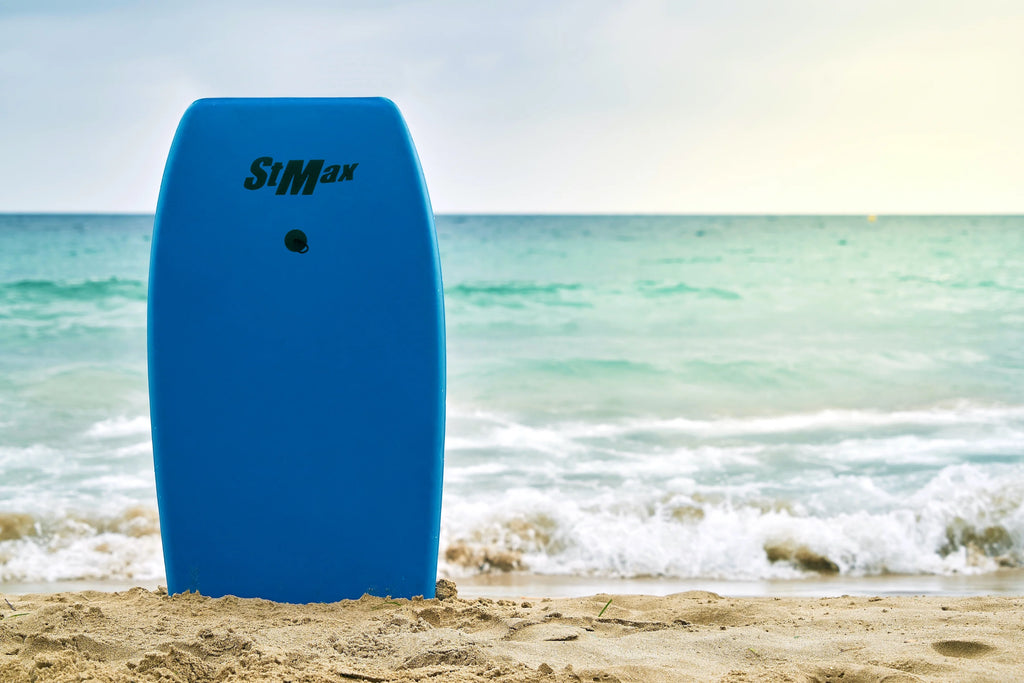 Blue 41 Inch EPS Core Bodyboard with Wrist Leash O754756