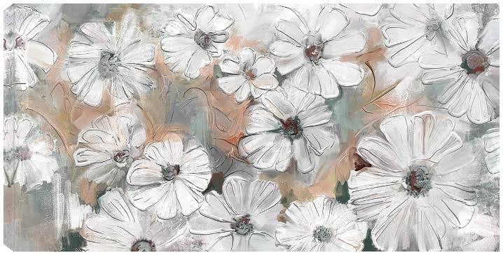 Blush Canvas Art 40x21 D88993