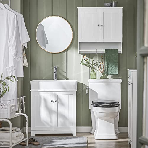 White 2 Door Mirror Medicine Cabinet O348040