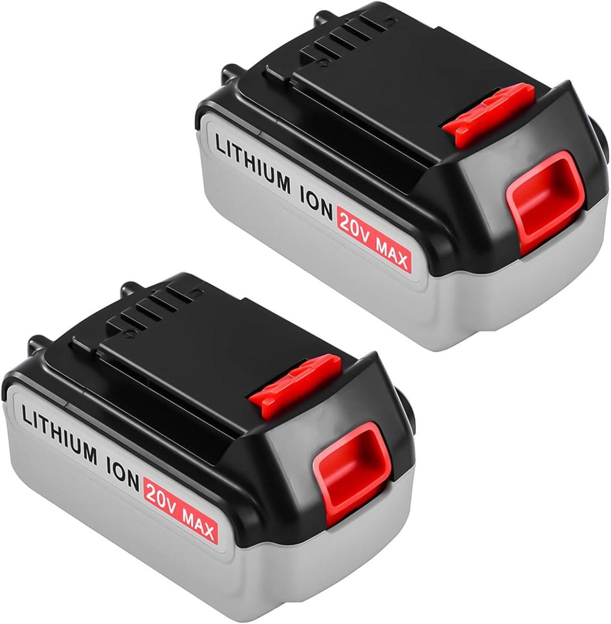 2 Pack 5.0Ah Lithium Ion Replacement Battery for 20V Tools X9660