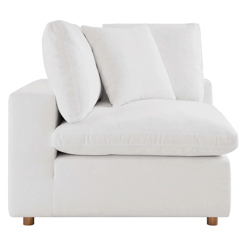 Down Filled Overstuffed 4 Piece Sectional Sofa Set C572