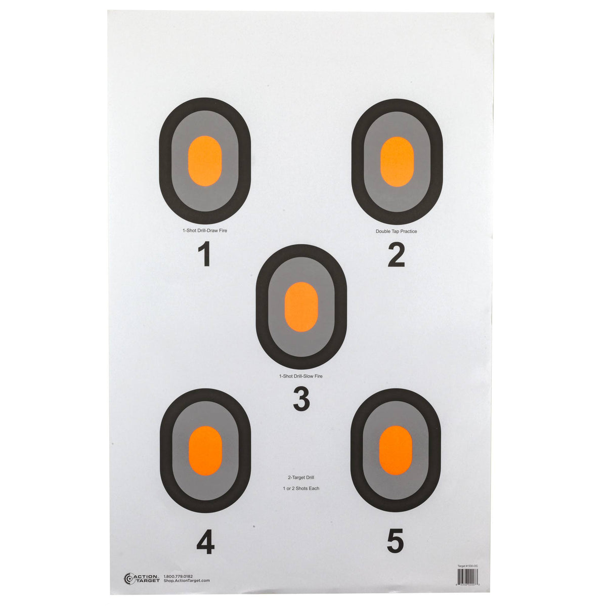Target 5 Bullseye 100pk B592484