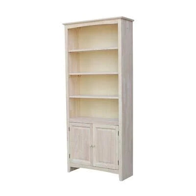 Unfinished Standard Bookcase F8197