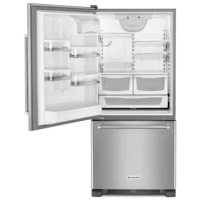Bottom Freezer Refrigerator in Stainless Steel J3340