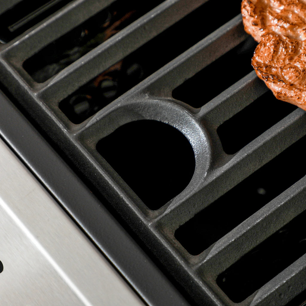 4 Burner Propane Gas Grill with Side Burner C859884