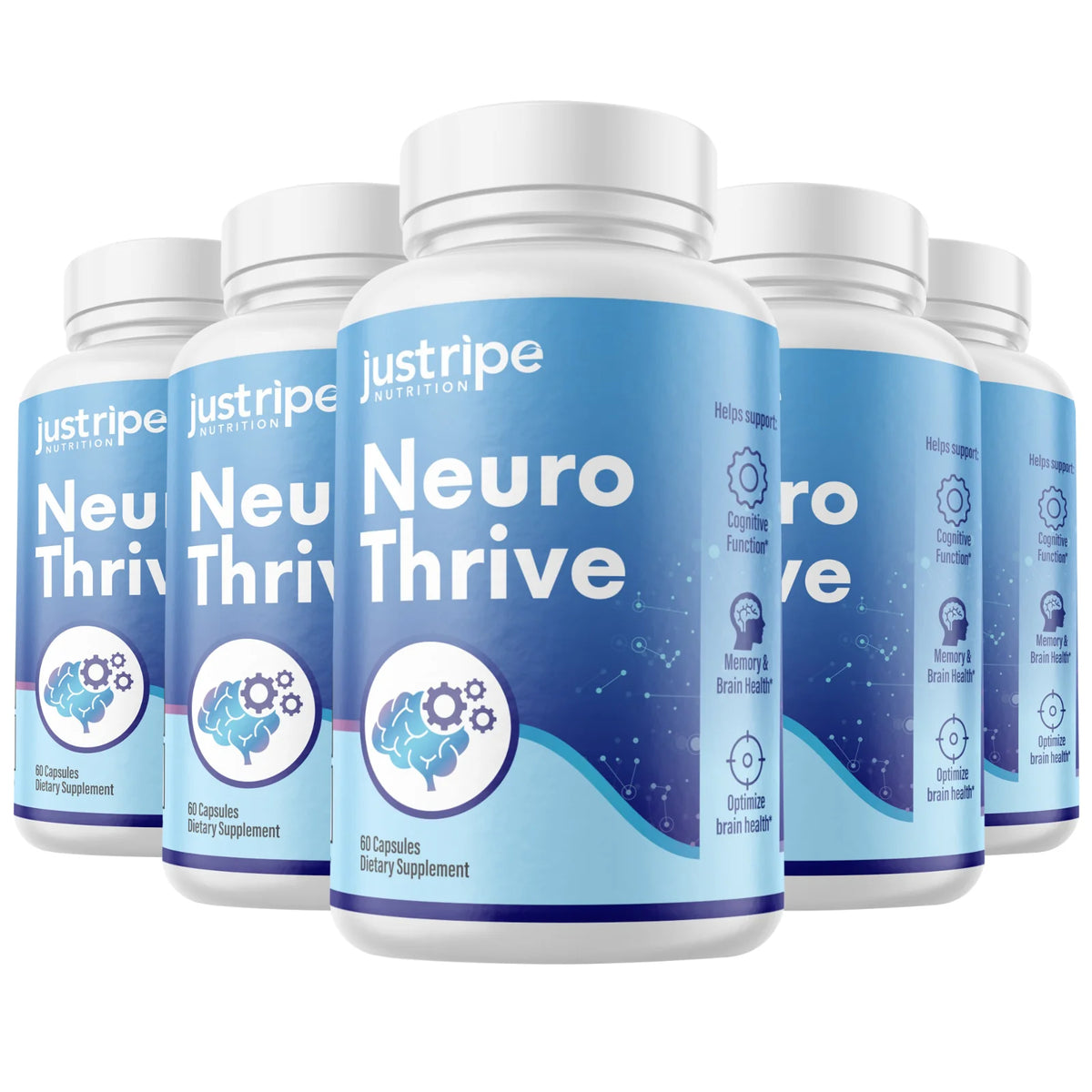 60 Caps Brain Health Supplement J8091