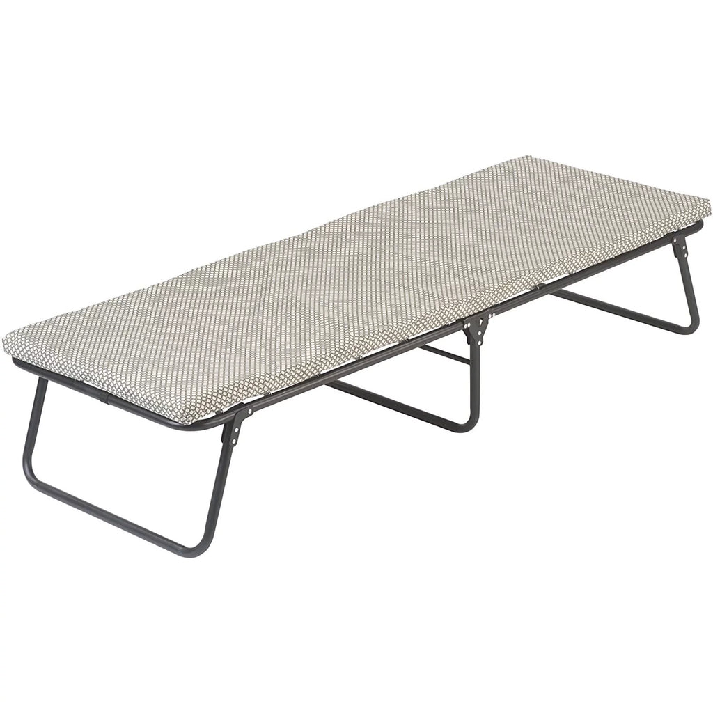 Camping Cot with Foam Sleeping Pad, 26 x 13 x 75 in, Green Z289404