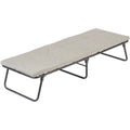 Camping Cot with Foam Sleeping Pad, 26 x 13 x 75 in, Green Z289404