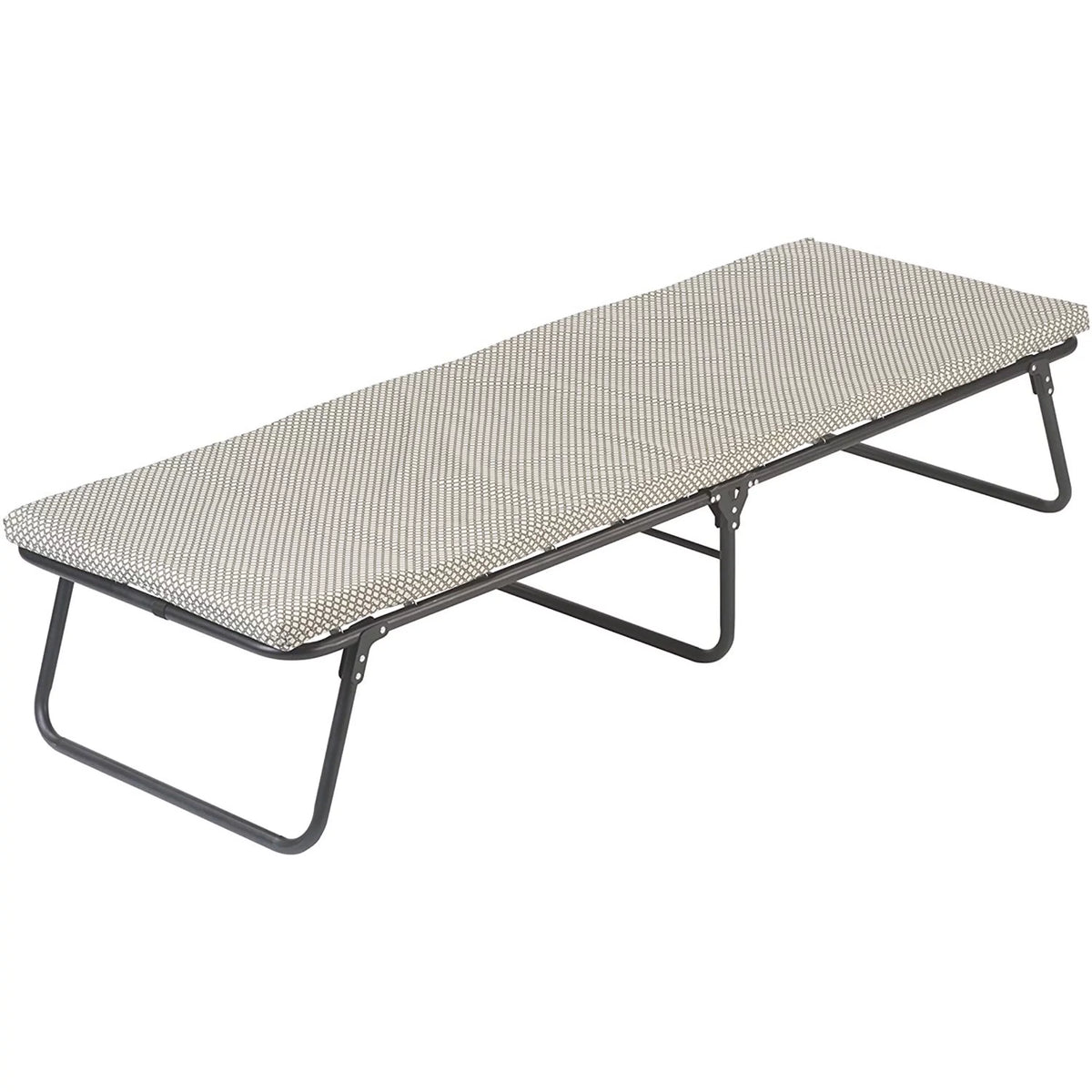 Camping Cot with Foam Sleeping Pad, 26 x 13 x 75 in, Green Z289404