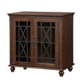 2 Door Accent Cabinet Walnut X740807