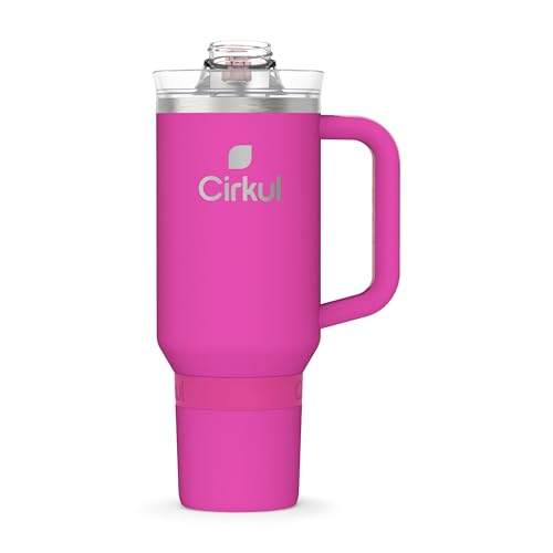 40 oz Carbon Stainless Steel Tumbler with Handle A51966