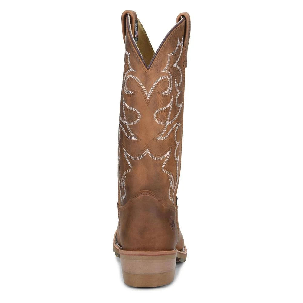 Brown Gel Ice Work Western Boots T904562
