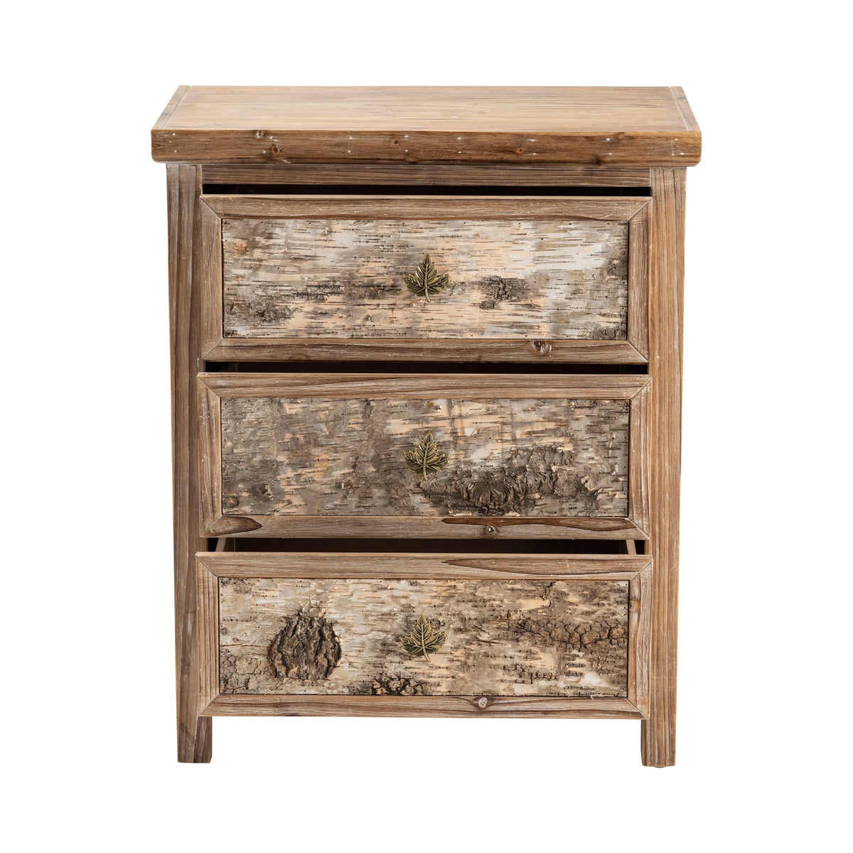 3 Drawer Wood Chest T685