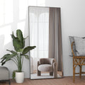 65" × 24" Black Full Length Mirror E8898