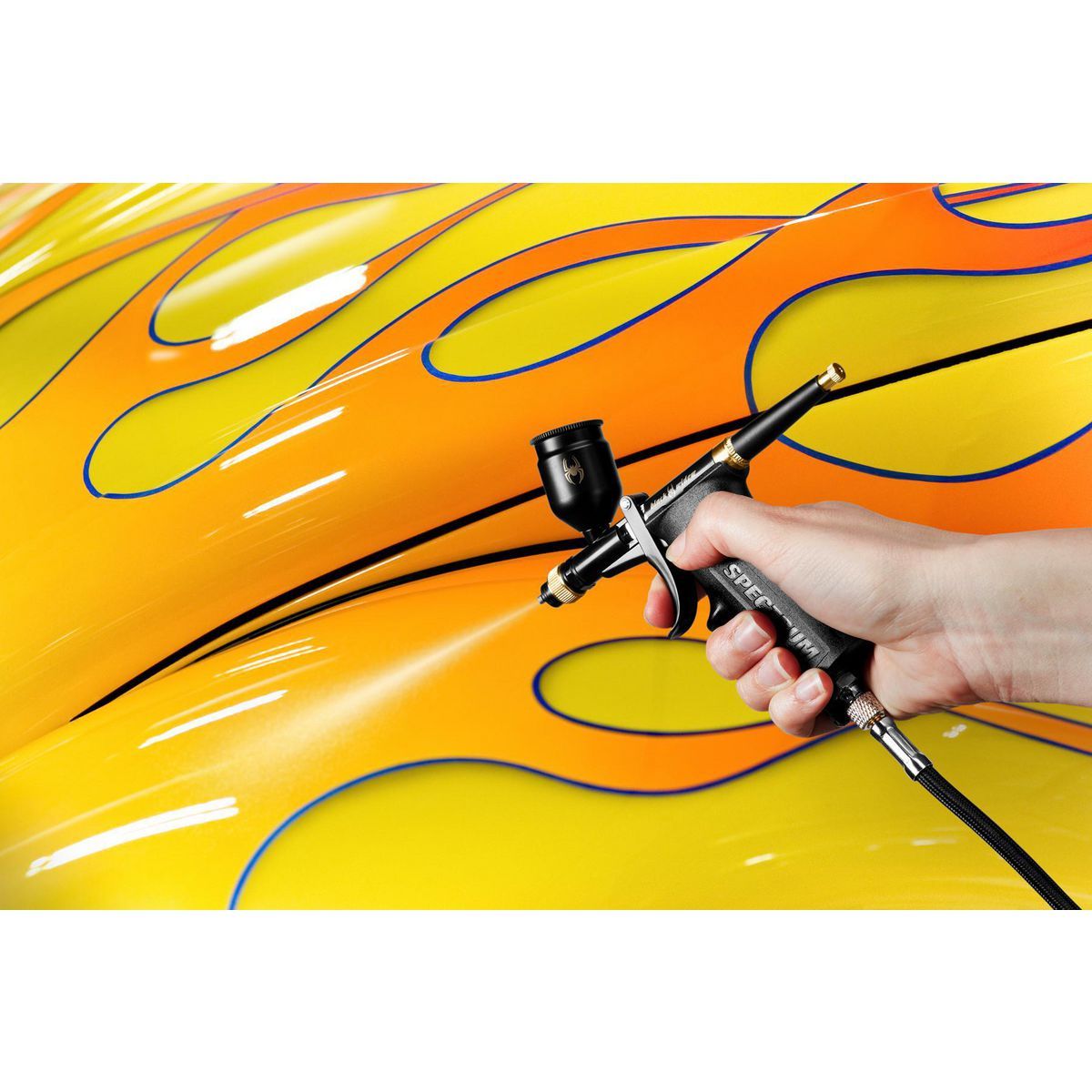0.3 mm, 0.5 mm Dual-Action Gravity-Feed Airbrush D348184