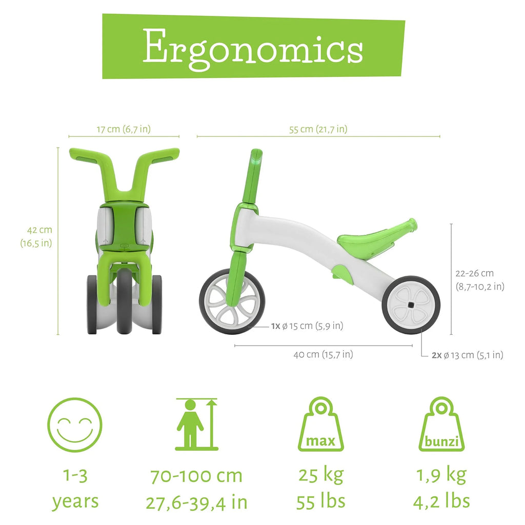 2-in-1 Balance Bike and Tricycle X93288