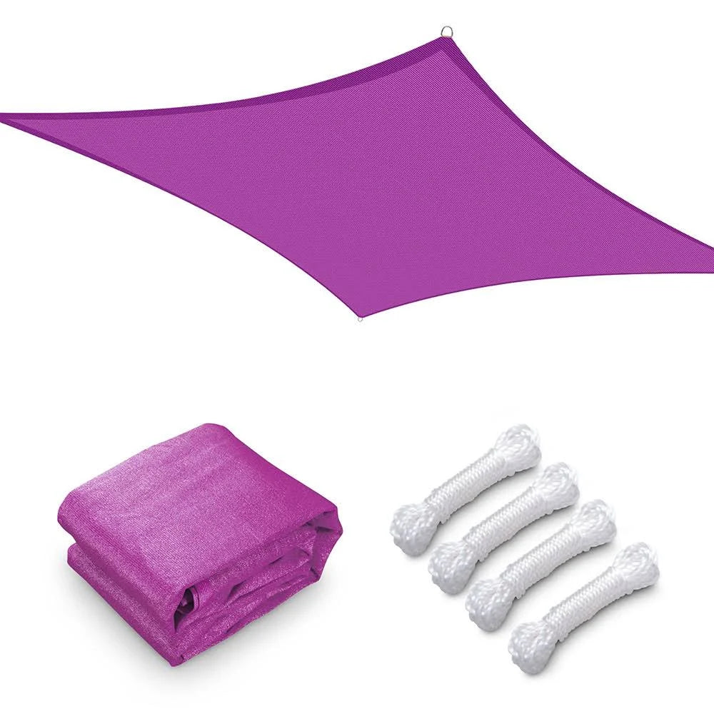 Fuchsia Rectangle Sun Sail Shade Canopy 22ftx23ft I19267