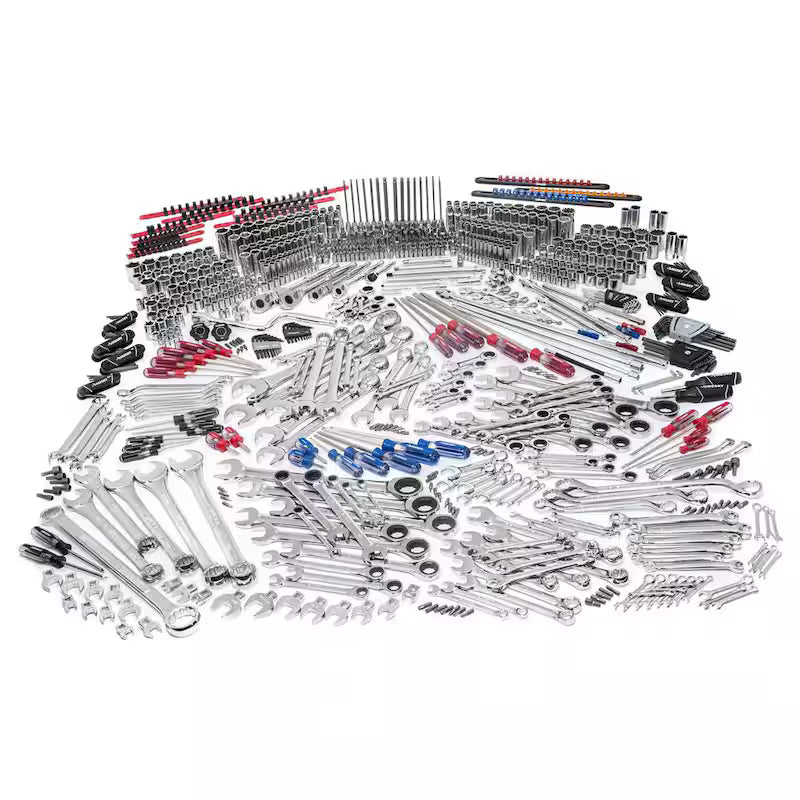 1/4 in., 3/8 in., and 1/2 in. Drive Mechanics Tools Set (872-Piece) H500