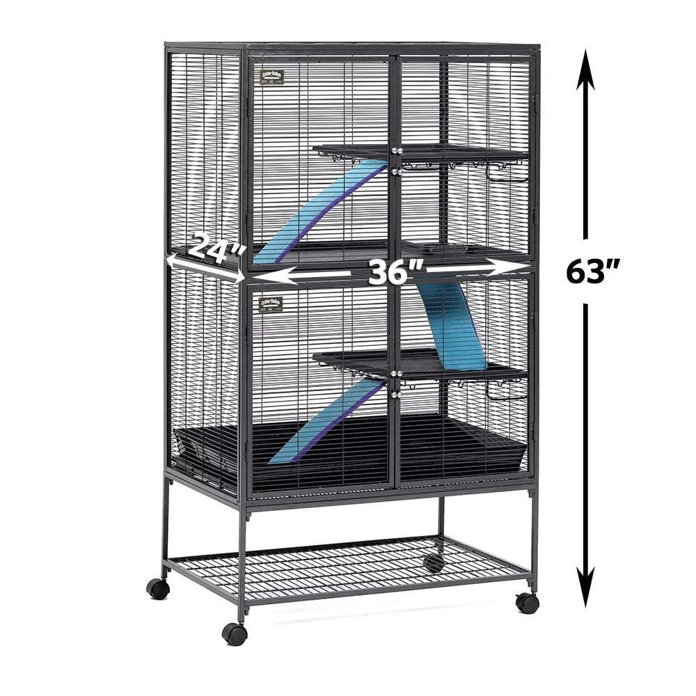 Double Unit Small Animal Cage C840950