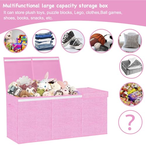 Extra Large Collapsible Kids Toy Storage Organizer Box F77224
