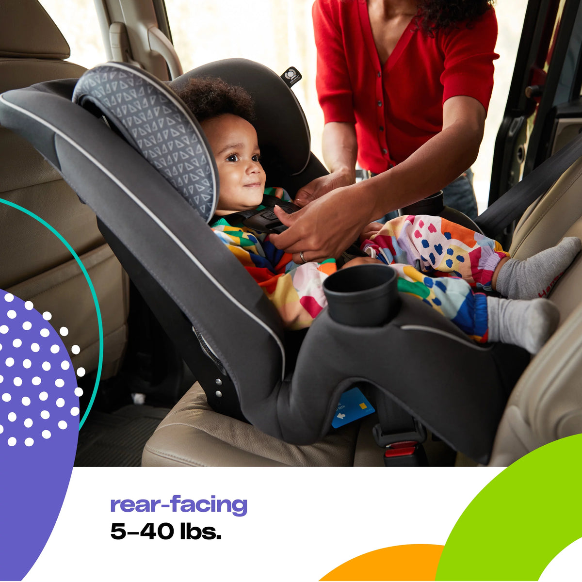 Kids All-in-One Convertible Car Seat B102423