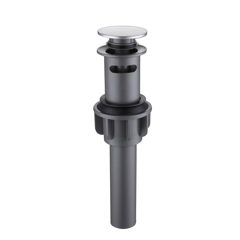 4 in. Centerset Double-Handle High-Arc Bathroom Faucet in Brushed Nickel A236