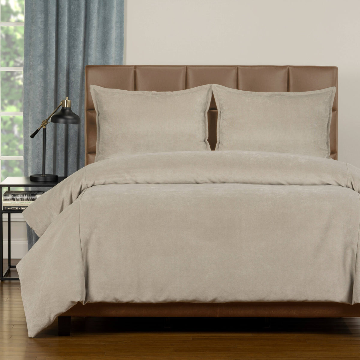 4 Piece Duvet Cover and Insert Set - Habor Grey - California King K743