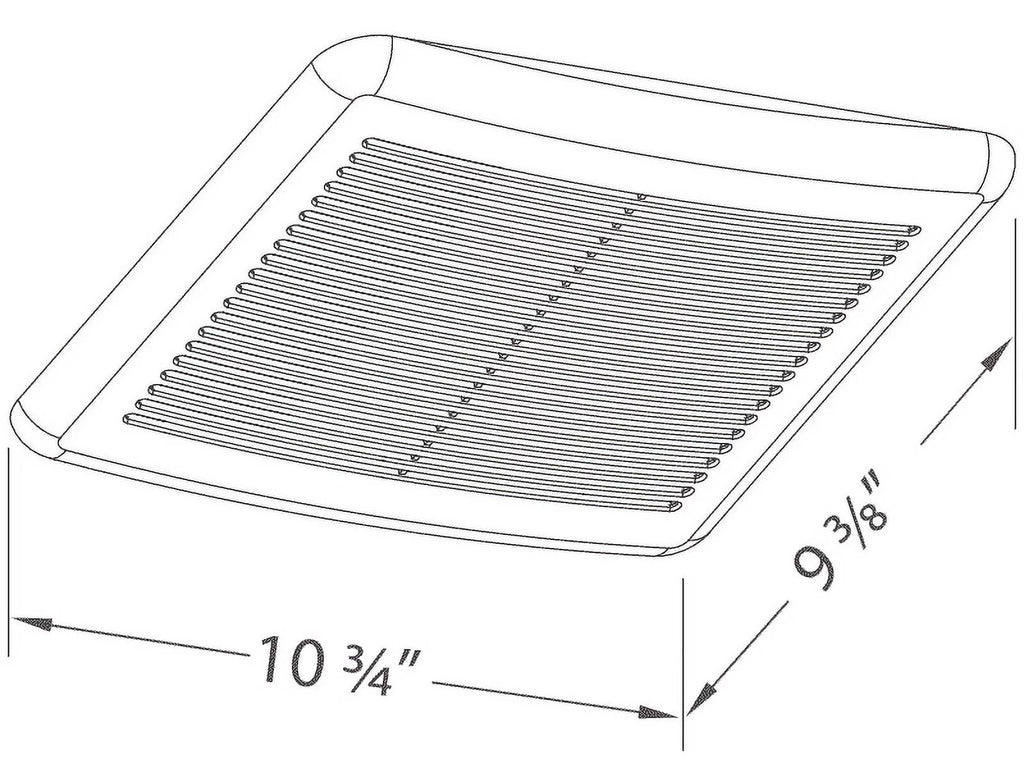 80 CFM Single Speed Exhaust Bath Fan C3400