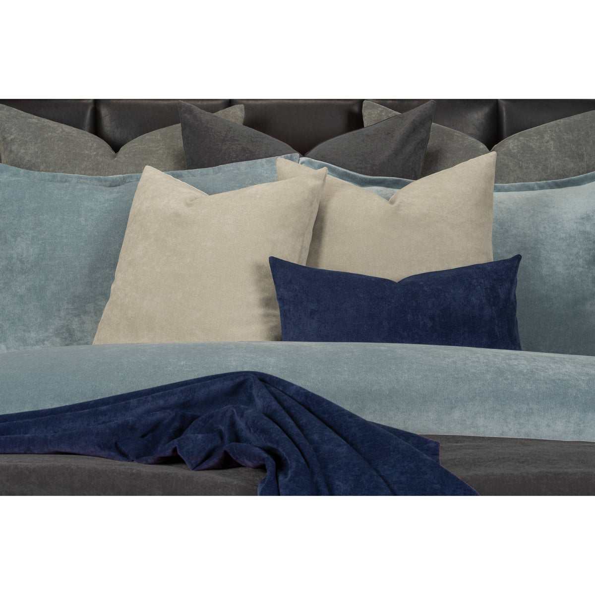 4 Piece Duvet Cover and Insert Set - Habor Grey - California King K743