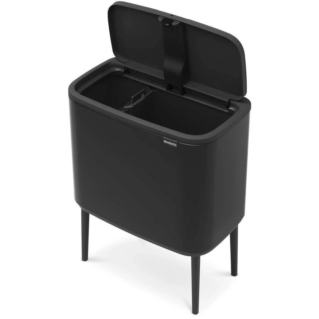Black Trash Can Q930