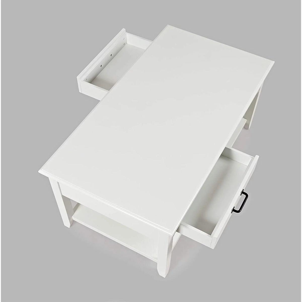 Acacia 2 Drawer Coffee Table with Casters G271