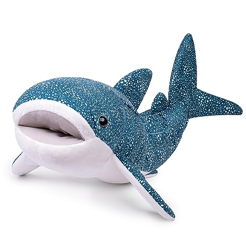 Grey 26Inches Lifelike Great White Shark Plush Toy A469729