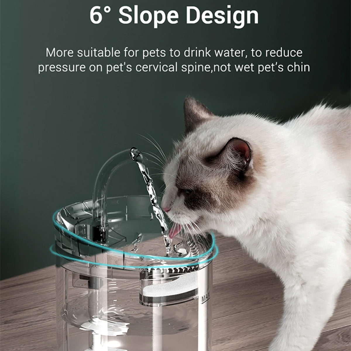 2L Cat Water Fountain Z300120