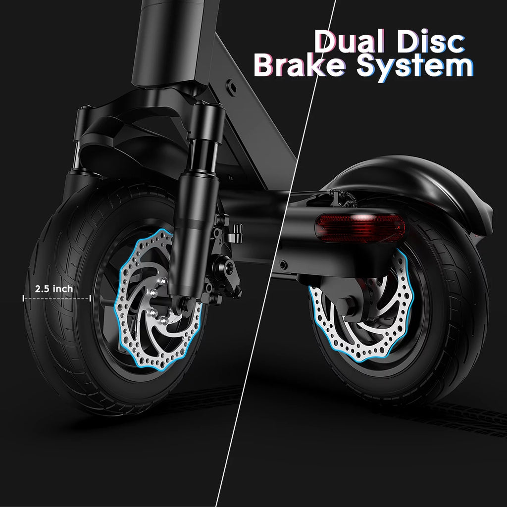 500W Foldable Electric Scooter with 10 Fat Tires Z109127