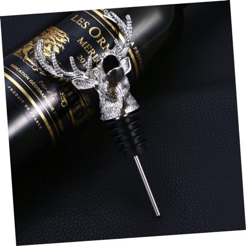 Deer Head Wine Pourer Stopper Aerator Q62139