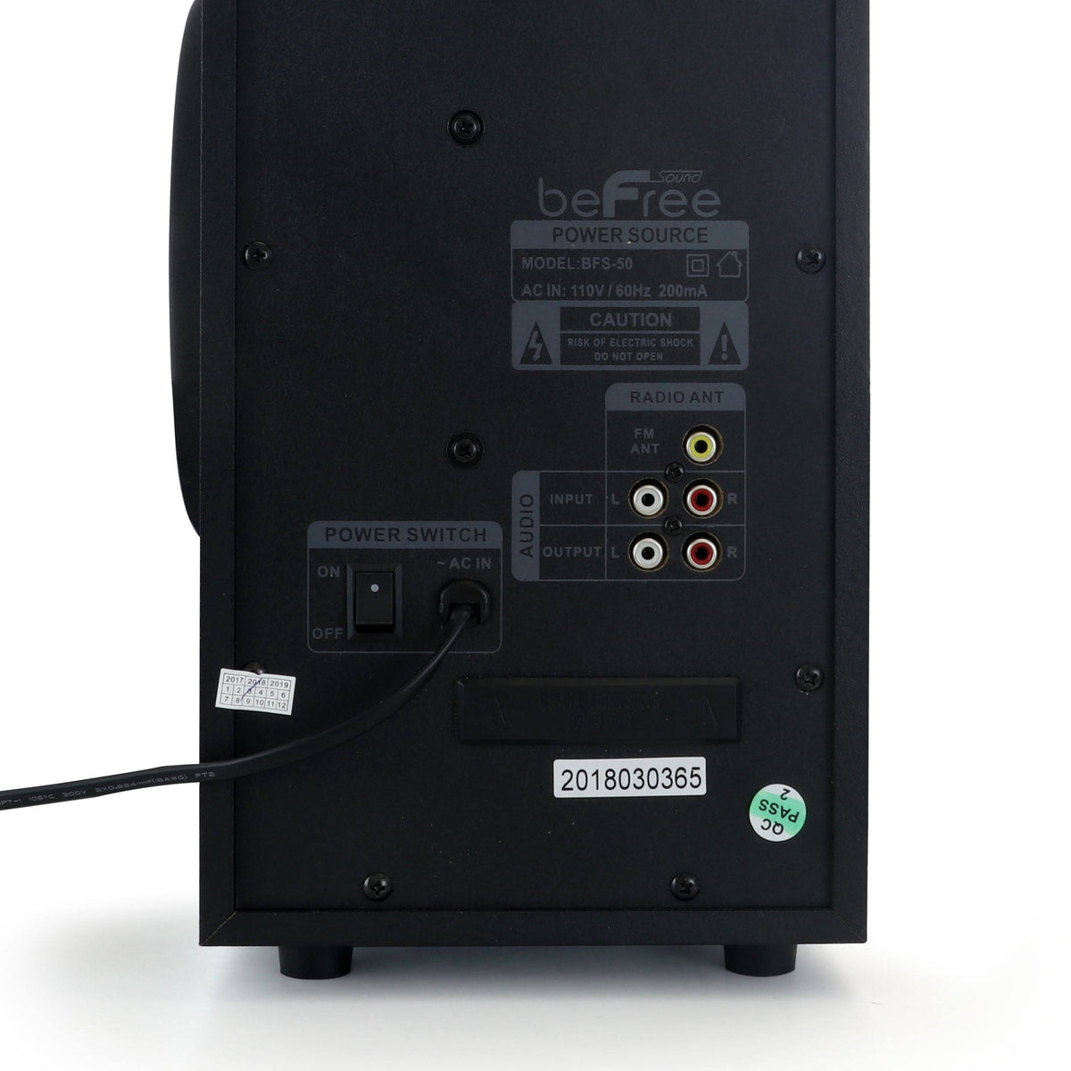 2.1 Bluetooth Home Stereo System Q520010