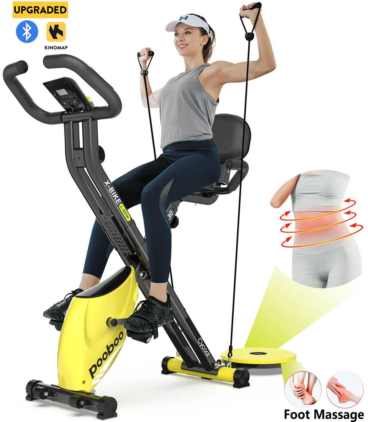 4in1 Folding Exercise Bike B230798
