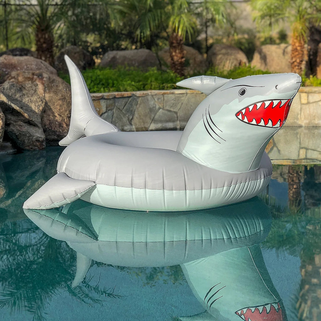 Inflatable Shark Tube Raft I472
