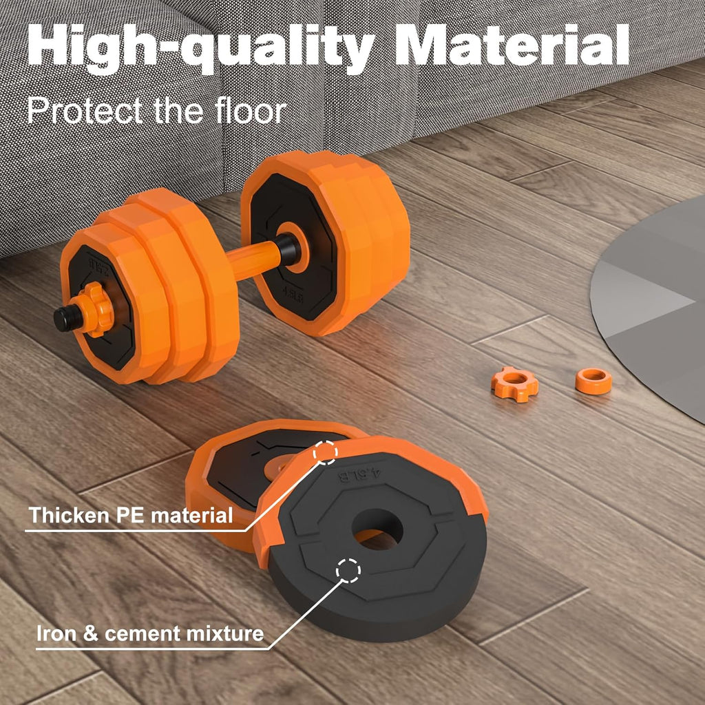 Adjustable 6 in 1 Dumbbell Weight Set A213