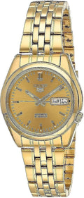 Gold Dial Gold-Tone Stainless Steel Automatic Watch S139
