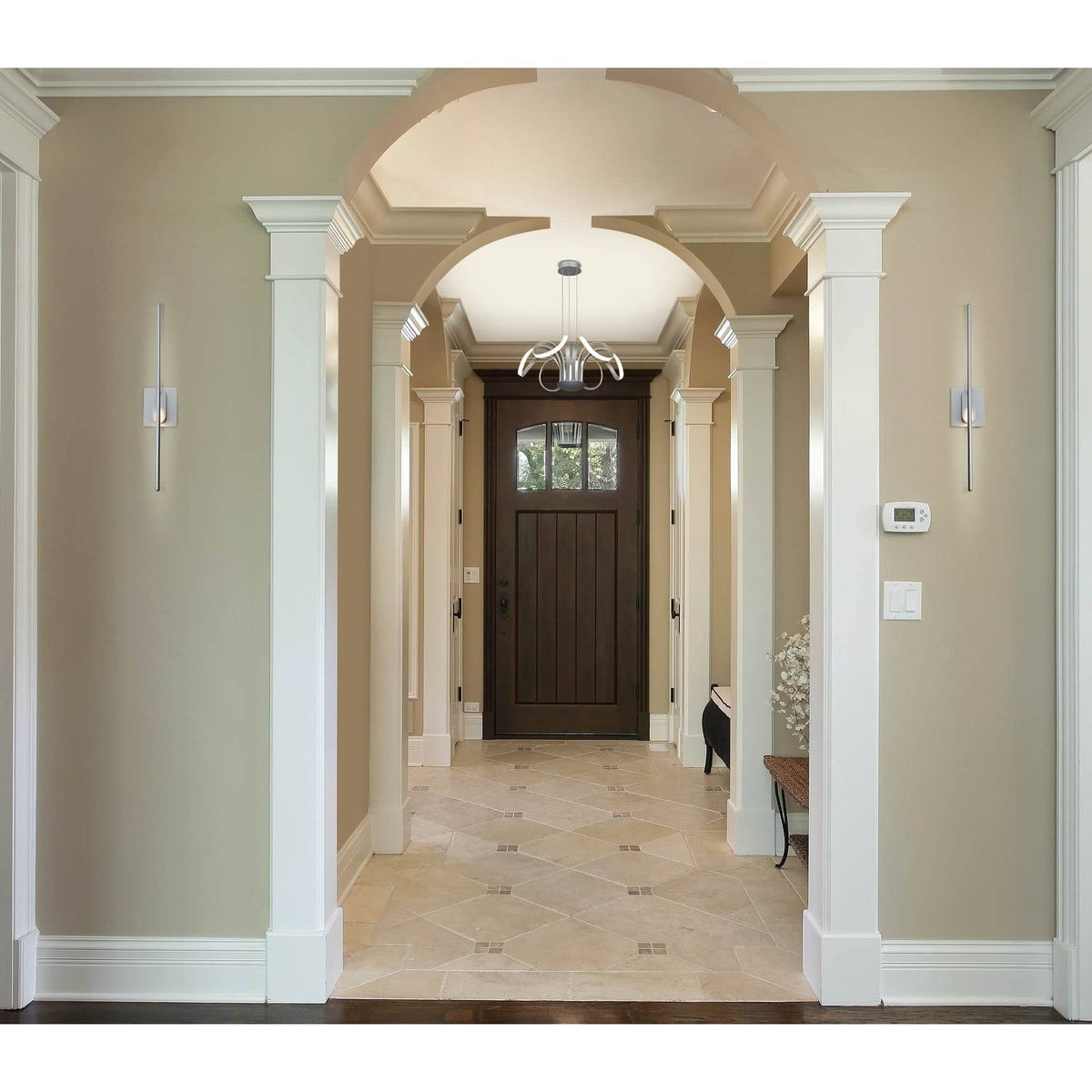 Swivel LED Sconce Silver Z23557
