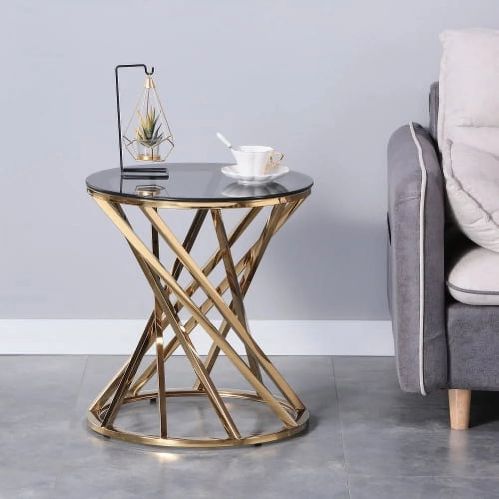 19.5" Modern Spiral Coffee Table T934662