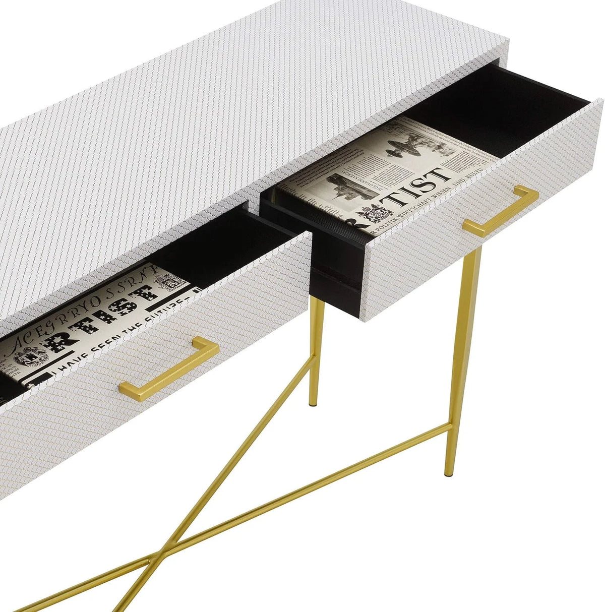 White Console Table H47582