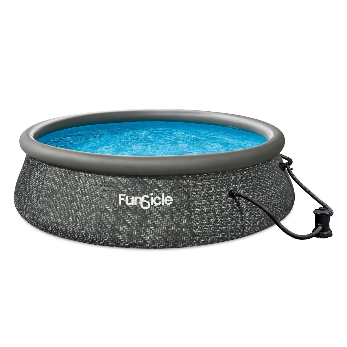10ft x 30in Round Above Ground Pool with Cartridge Filter Pump D597