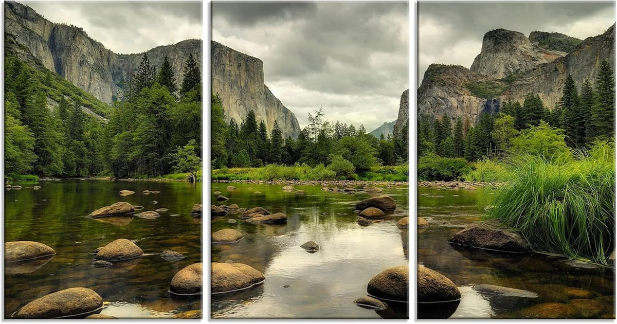 5 Piece Framed Canvas Print Wall Art Pictures (60''Wx32''H) K18682